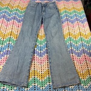 Women’s Pistola Light Blue Flared Jeans high rise size 26 bell bottom